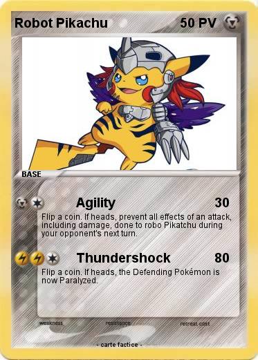 Pokemon Robot Pikachu