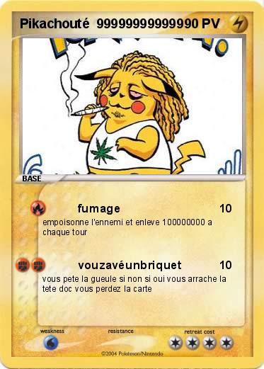 Pokemon Pikachouté  999999999999