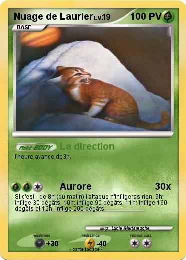 Pokemon Nuage de Laurier