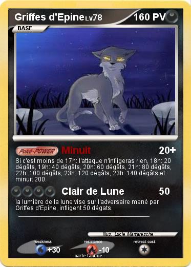 Pokemon Griffes d'Epine
