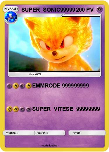 Pokemon SUPER  SONIC99999