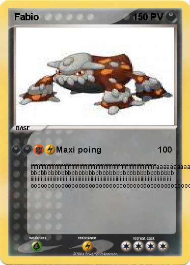 Pokemon Fabio