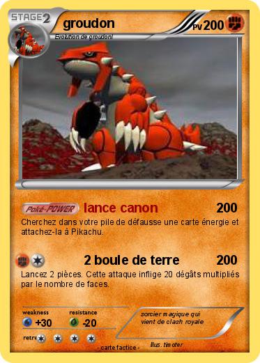 Pokemon groudon