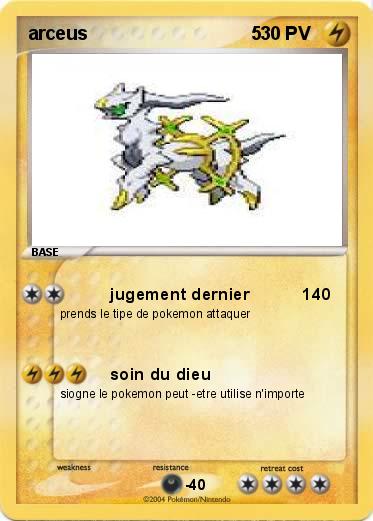 Pokemon arceus                                5