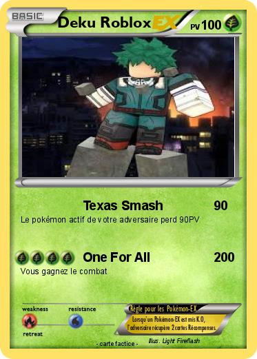 Pokemon Deku Roblox