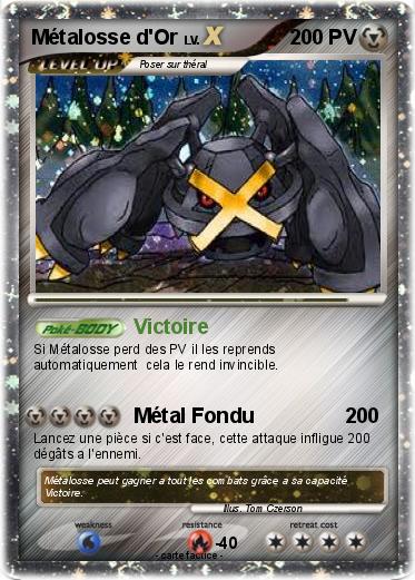 Pokemon Métalosse d'Or