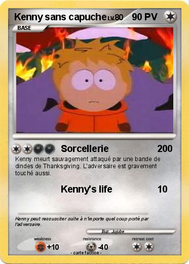 Pokemon Kenny sans capuche