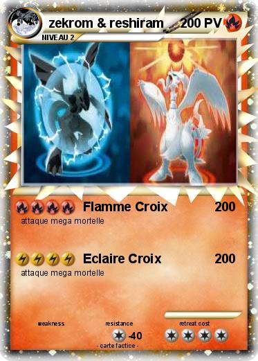 Pokemon zekrom & reshiram