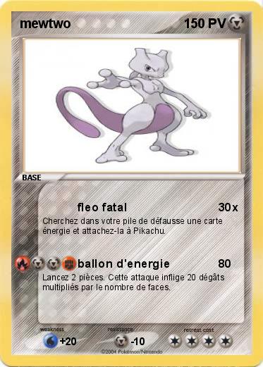 Pokemon mewtwo