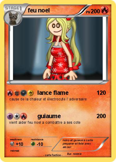 Pokemon feu noel