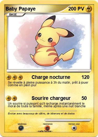 Pokemon Baby Papaye