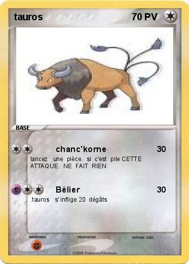 Pokemon tauros