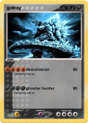 Pokemon goltray