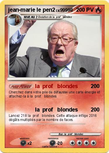 Pokemon jean-marie le pen2