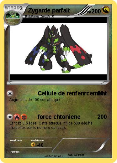 Pokemon Zygarde parfait