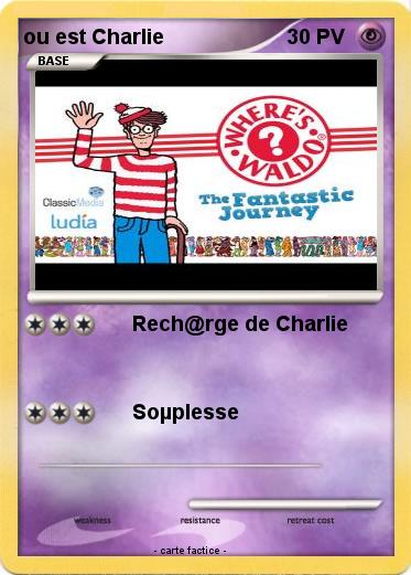 Pokemon ou est Charlie