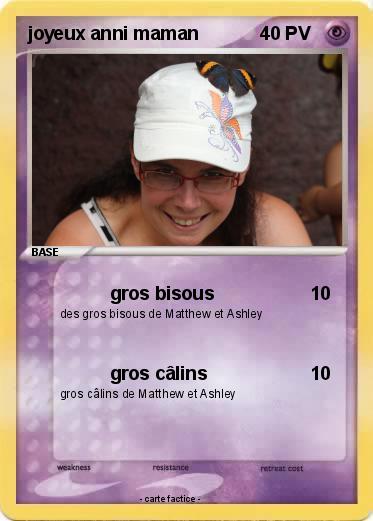 Pokemon joyeux anni maman