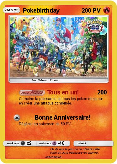 Pokemon Pokebirthday