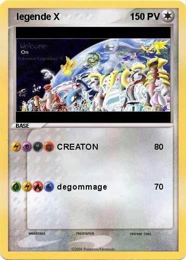 Pokemon  legende X