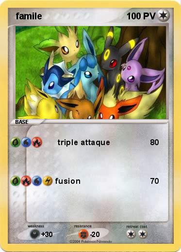 Pokemon  famile