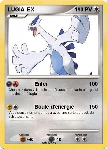 Pokemon LUGIA  EX