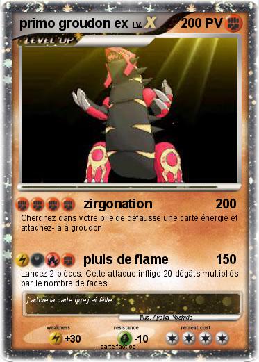 Pokemon primo groudon ex