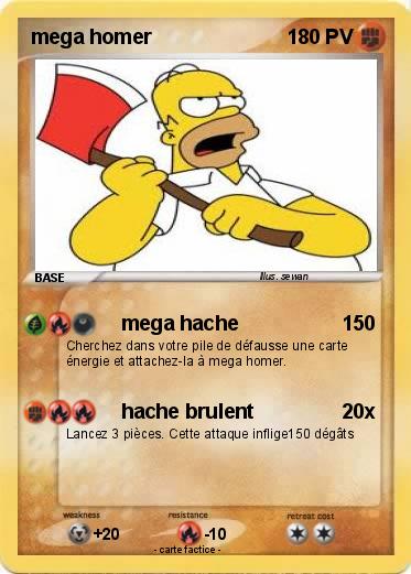 Pokemon mega homer