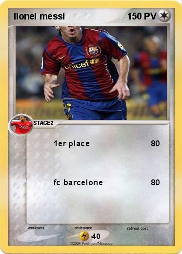 Pokemon lionel messi