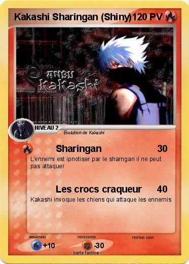 Pokemon Kakashi Sharingan (Shiny)