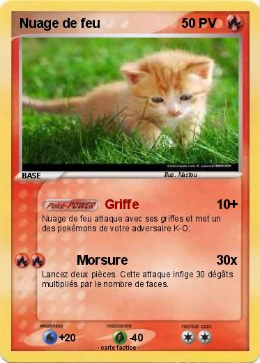 Pokemon Nuage de feu
