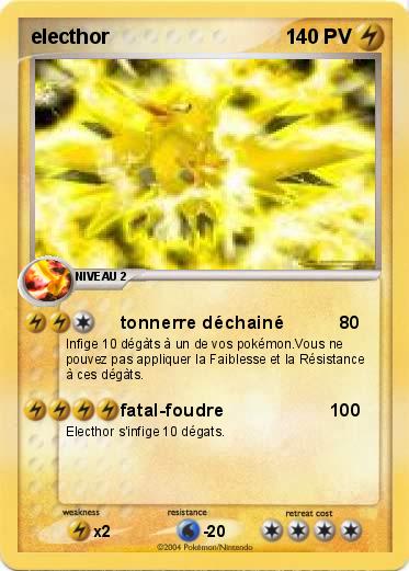 Pokemon electhor