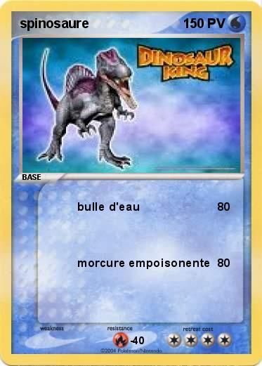 Pokemon spinosaure