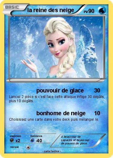 Pokemon la reine des neige