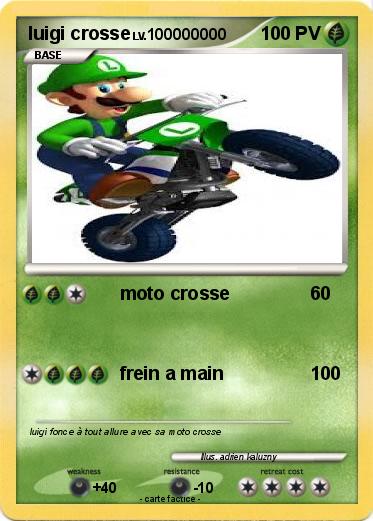 Pokemon luigi crosse