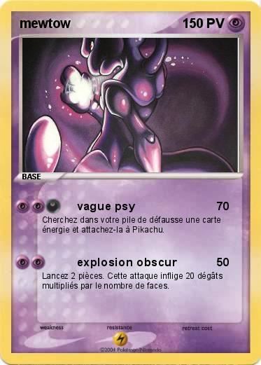 Pokemon mewtow