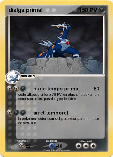 Pokemon dialga primal