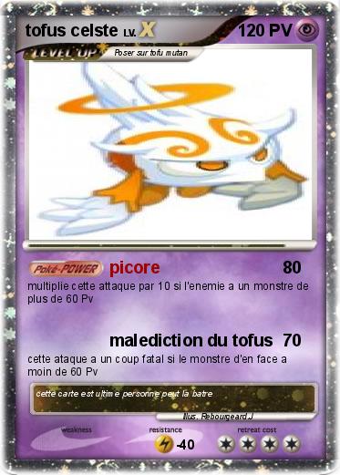 Pokemon tofus celste