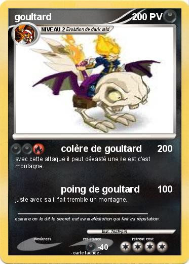 Pokemon goultard