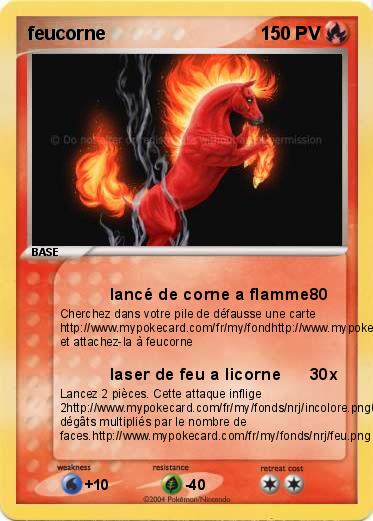 Pokemon feucorne