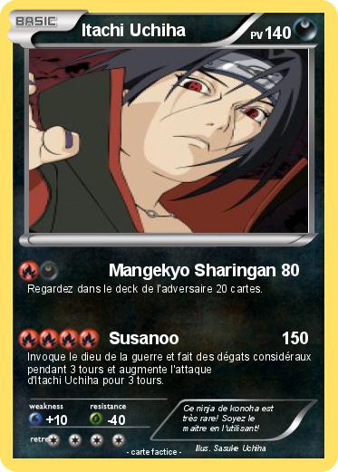 Pokemon Itachi Uchiha