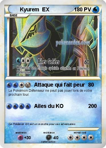 Pokemon Kyurem  EX
