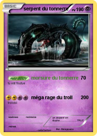 Pokemon serpent du tonnerre