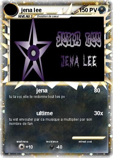 Pokemon jena lee