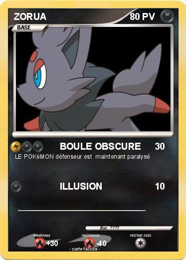 Pokemon ZORUA
