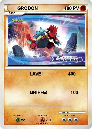 Pokemon GRODON