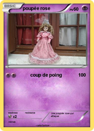Pokemon poupée rose