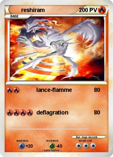 Pokemon reshiram
