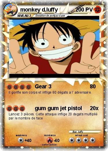 Pokemon monkey d.luffy