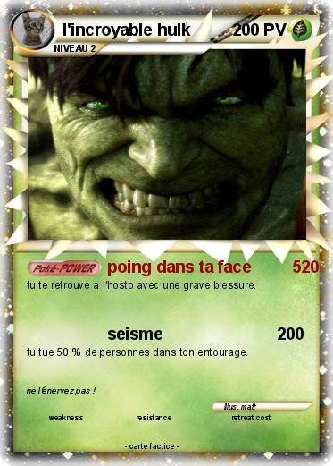 Pokemon l'incroyable hulk