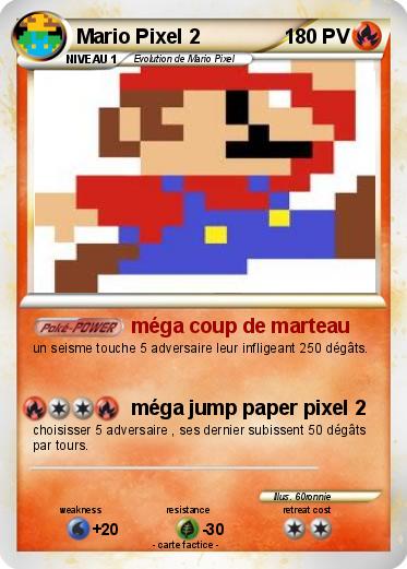 Pokemon Mario Pixel 2